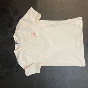 White slogan t-shirt